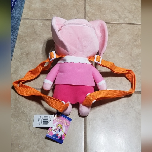 Sailor Moon Chibiusa Bunny Figural Plush Backpack